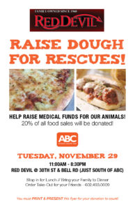 Raise Dough for Rescues