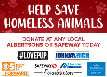 Donate at Safeway or Albertsons