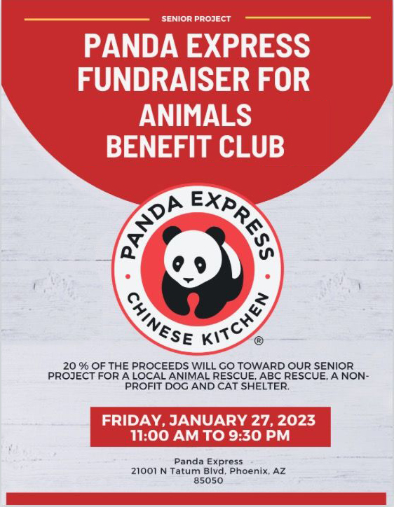 panda express fundraiser flyer